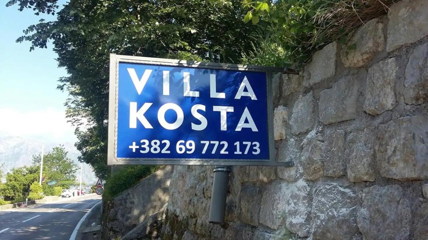 Villa KOSTA Donji Morinj Esterno foto